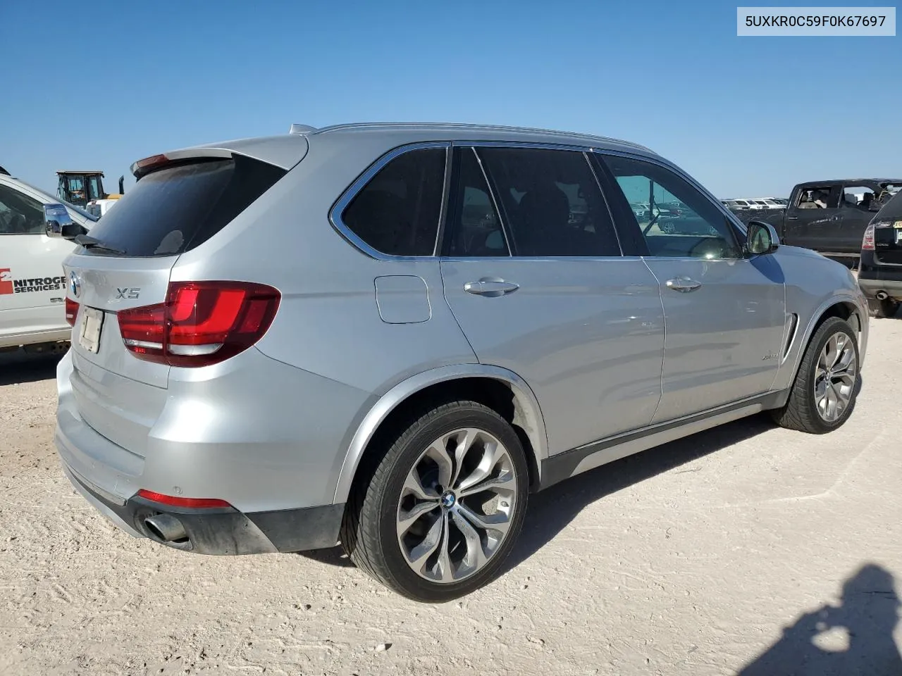 2015 BMW X5 xDrive35I VIN: 5UXKR0C59F0K67697 Lot: 77255164