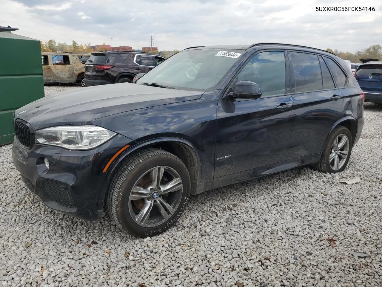 2015 BMW X5 xDrive35I VIN: 5UXKR0C56F0K54146 Lot: 77365944