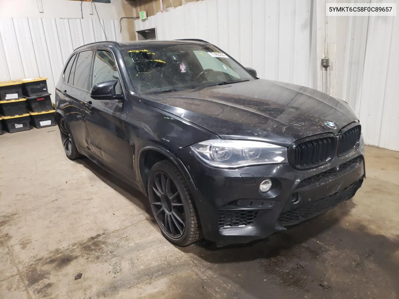 2015 BMW X5 M VIN: 5YMKT6C58F0C89657 Lot: 77462264