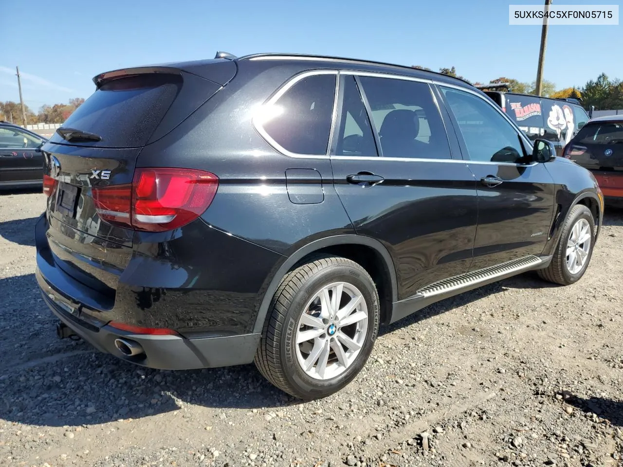 2015 BMW X5 xDrive35D VIN: 5UXKS4C5XF0N05715 Lot: 77630564