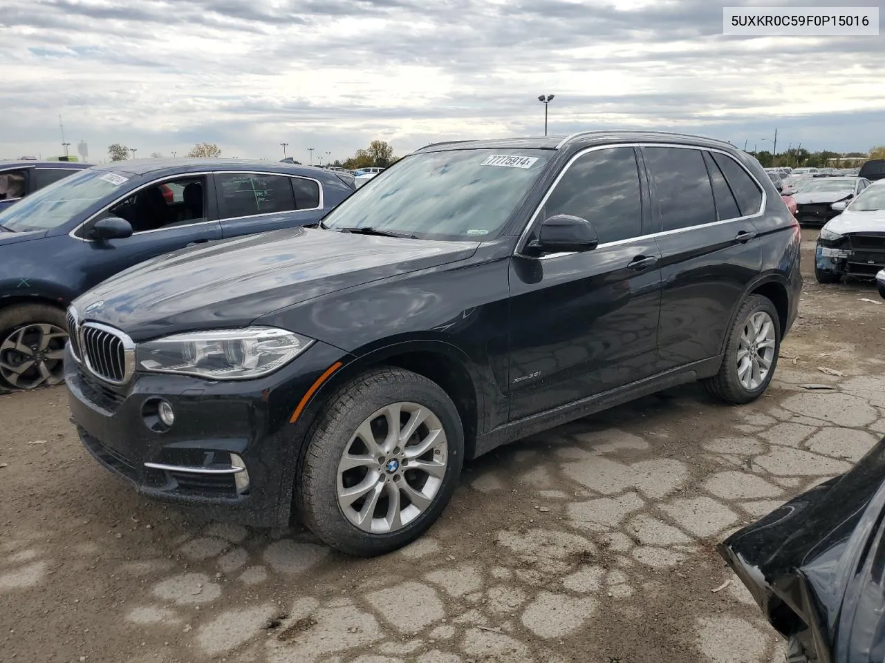 2015 BMW X5 xDrive35I VIN: 5UXKR0C59F0P15016 Lot: 77775914