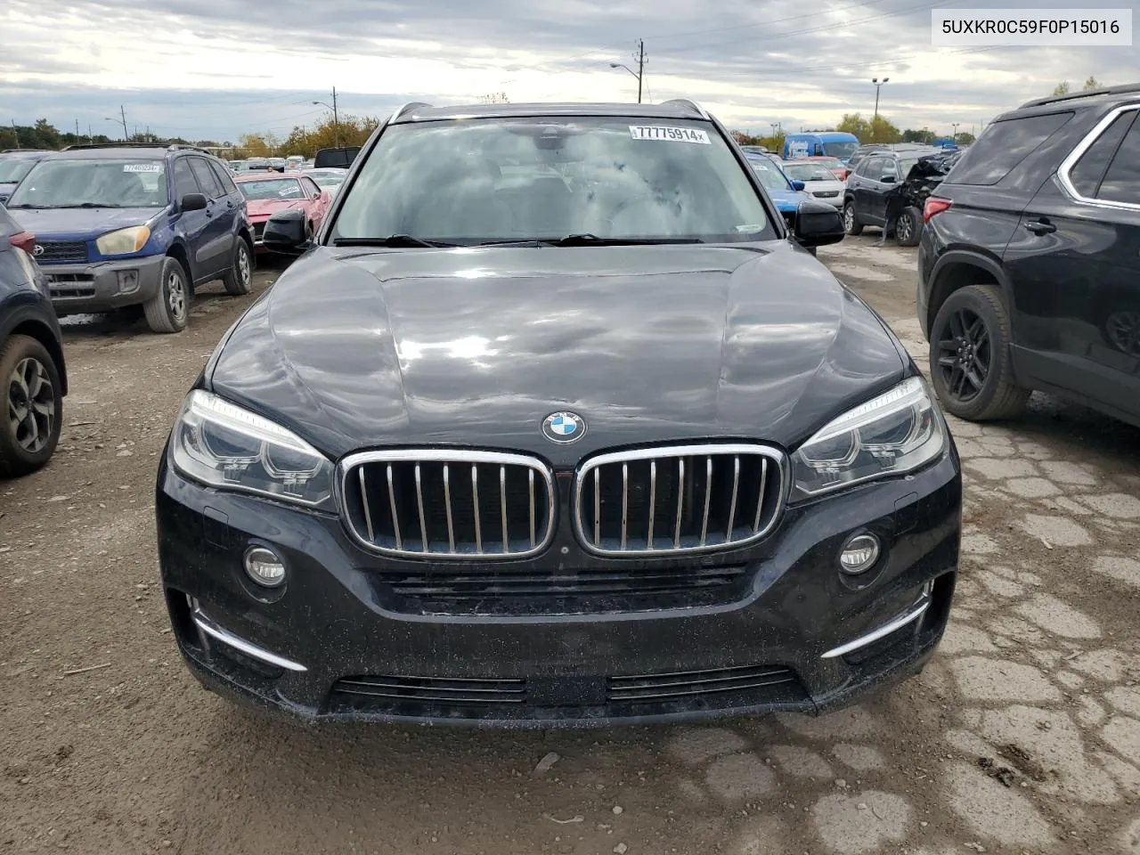 2015 BMW X5 xDrive35I VIN: 5UXKR0C59F0P15016 Lot: 77775914