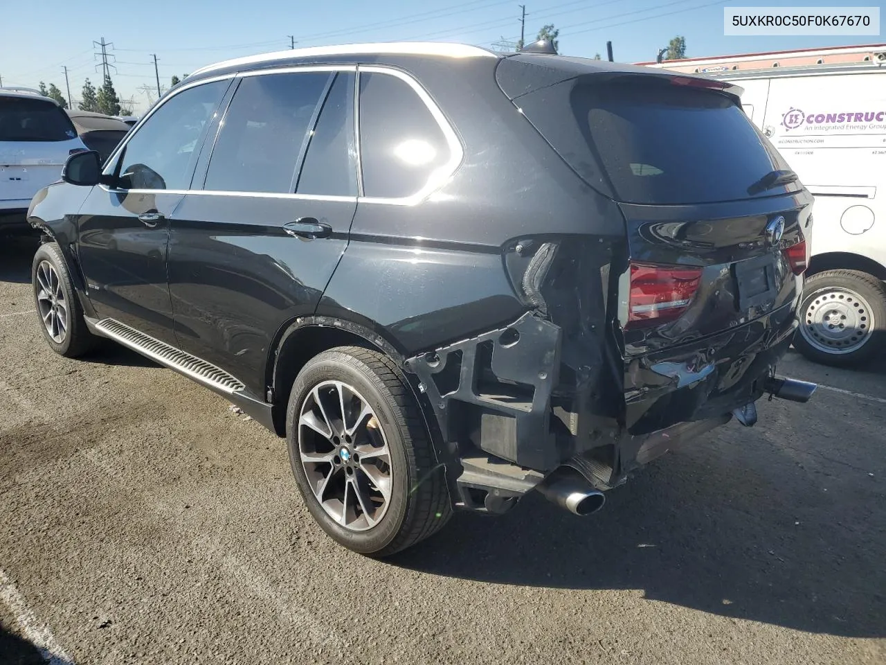 2015 BMW X5 xDrive35I VIN: 5UXKR0C50F0K67670 Lot: 77903254