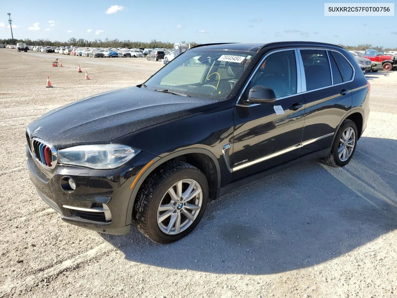 2015 BMW X5 Sdrive35I VIN: 5UXKR2C57F0T00756 Lot: 78445484