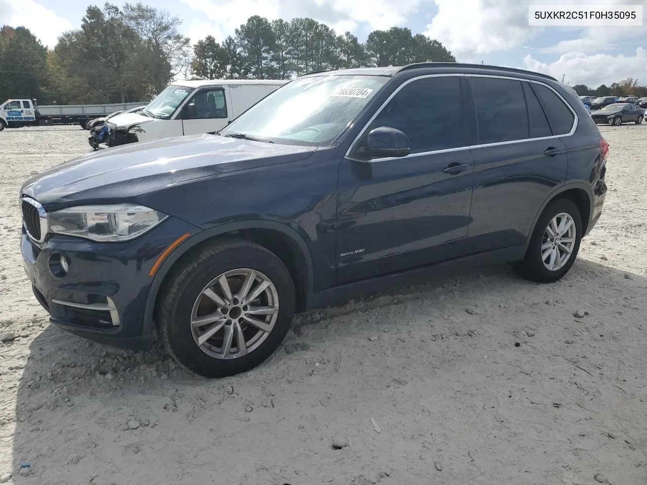 2015 BMW X5 Sdrive35I VIN: 5UXKR2C51F0H35095 Lot: 78530704