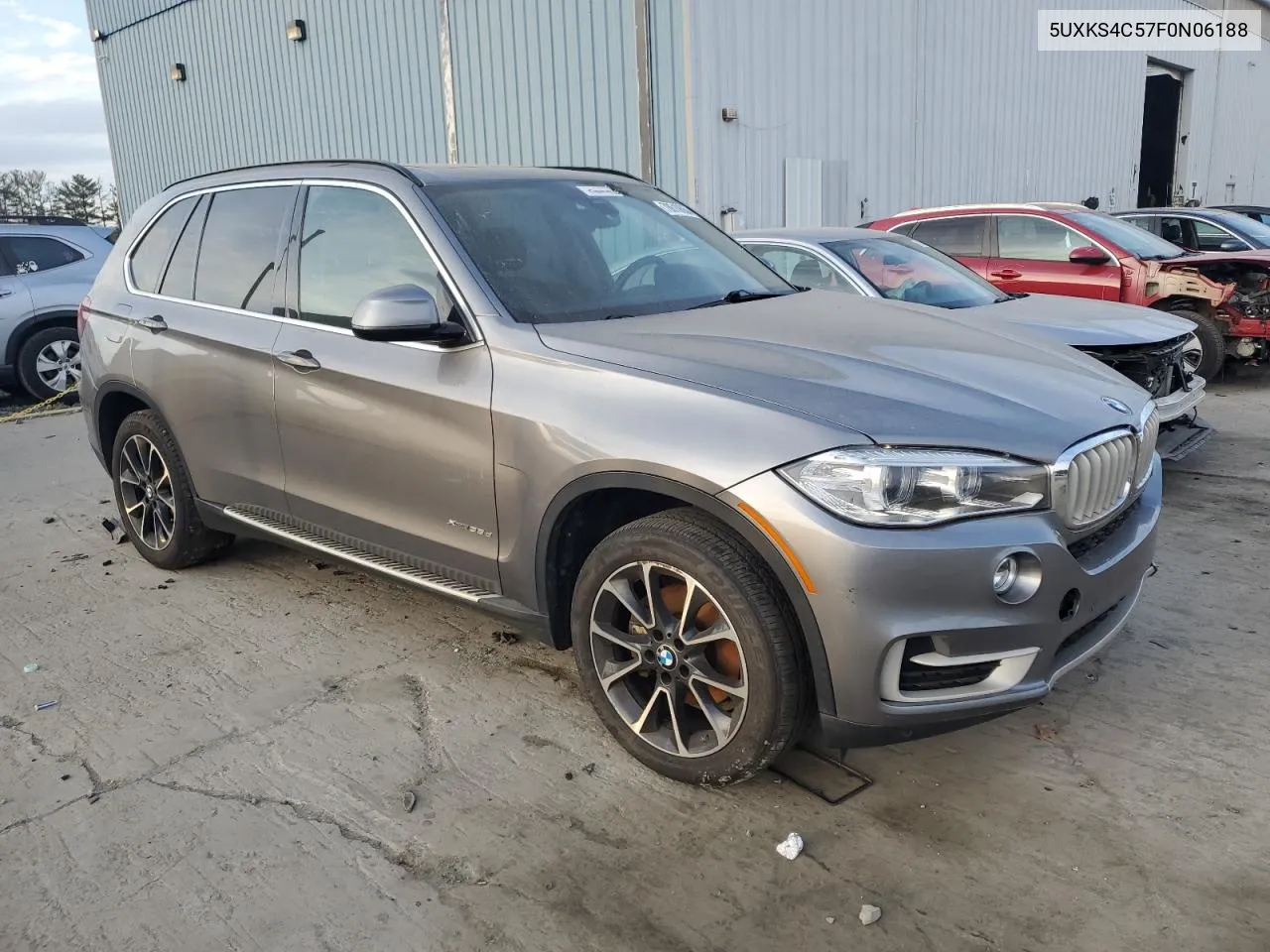 2015 BMW X5 xDrive35D VIN: 5UXKS4C57F0N06188 Lot: 78610664