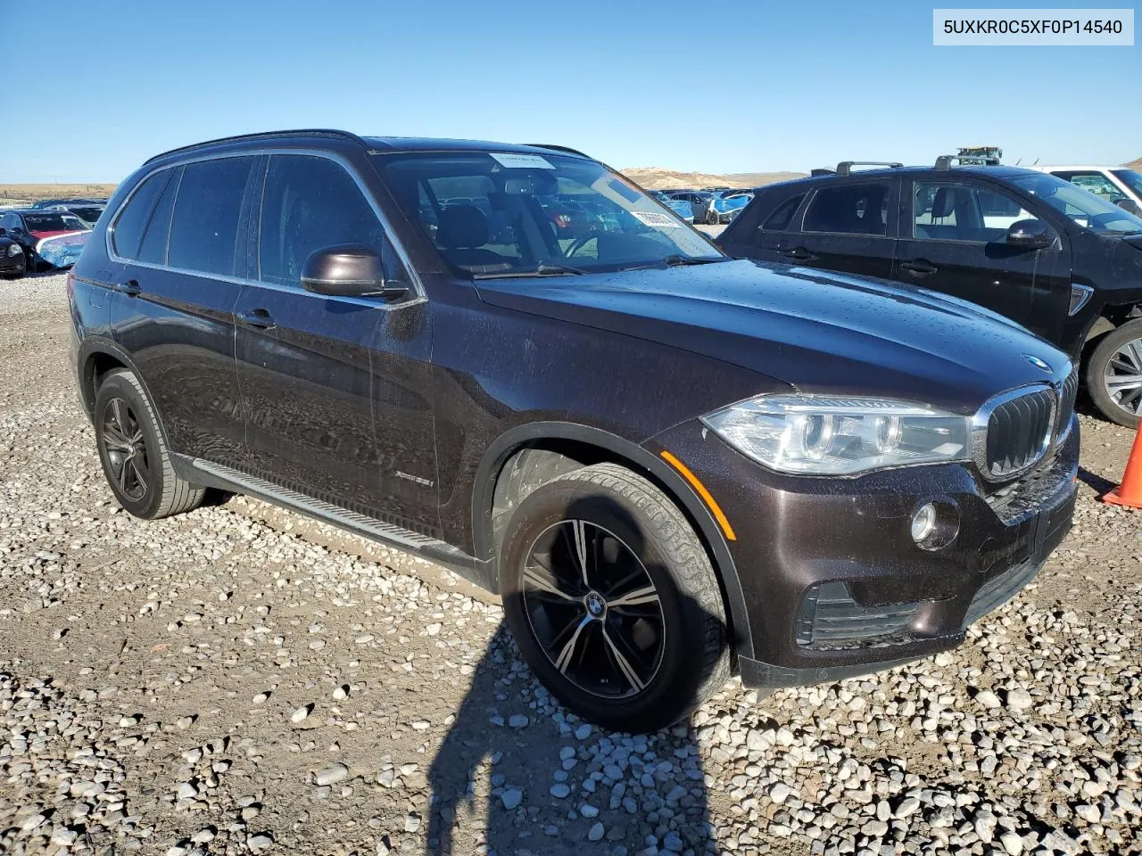 2015 BMW X5 xDrive35I VIN: 5UXKR0C5XF0P14540 Lot: 78669374