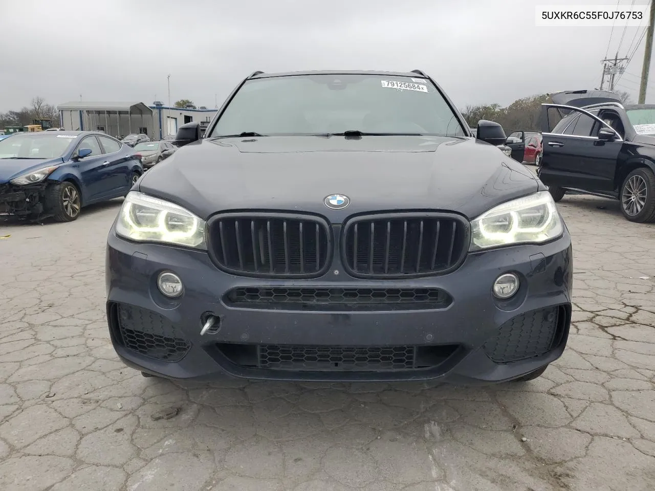 2015 BMW X5 xDrive50I VIN: 5UXKR6C55F0J76753 Lot: 79125684