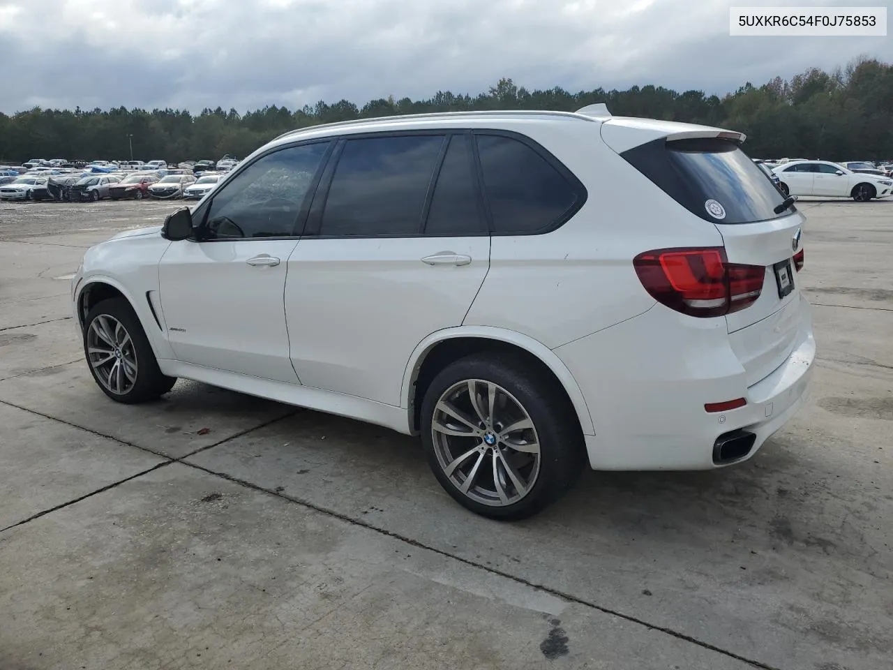 2015 BMW X5 xDrive50I VIN: 5UXKR6C54F0J75853 Lot: 79131934