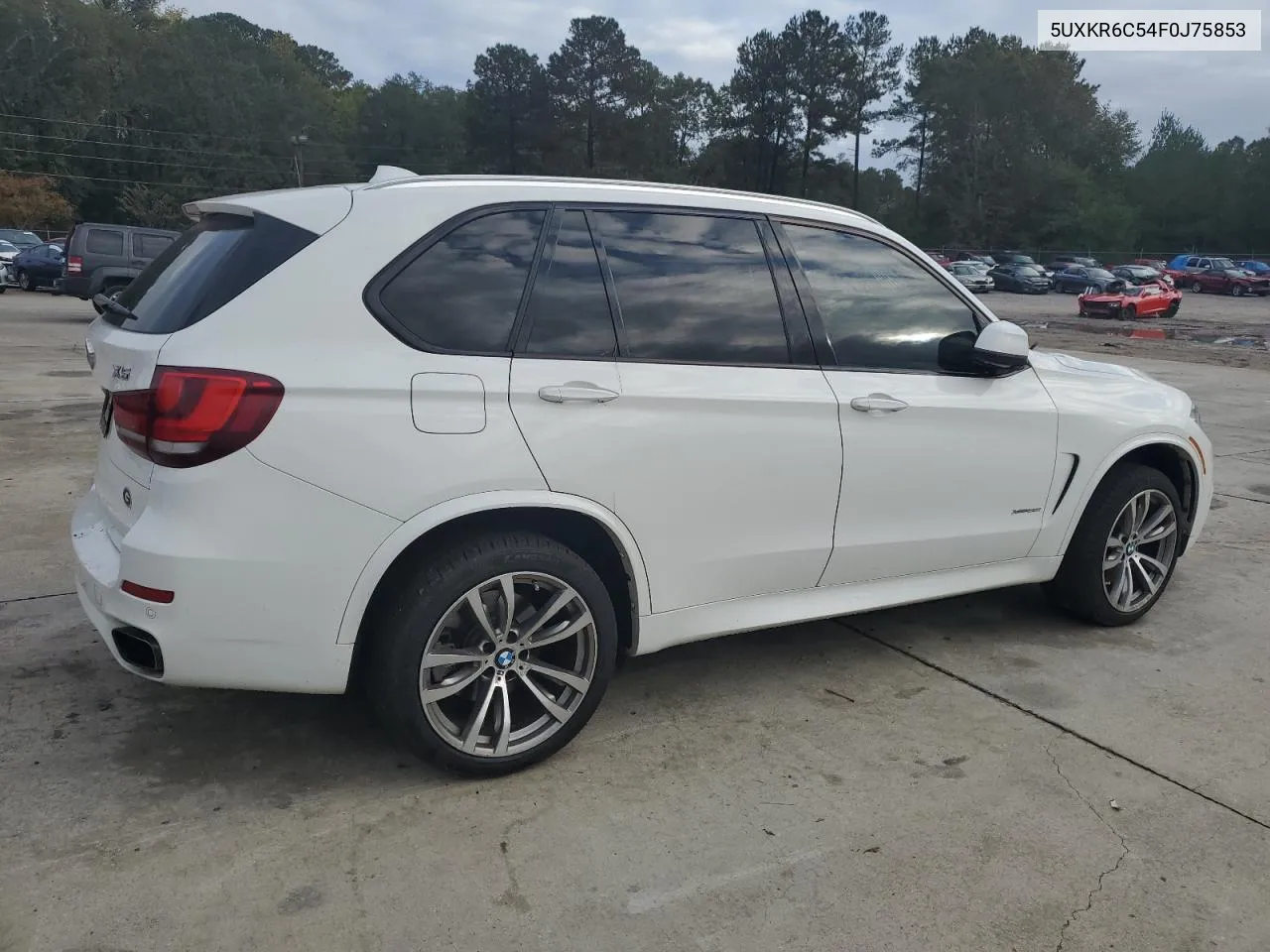 2015 BMW X5 xDrive50I VIN: 5UXKR6C54F0J75853 Lot: 79131934