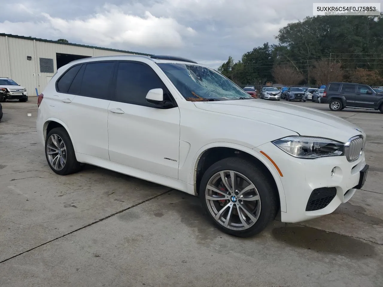 2015 BMW X5 xDrive50I VIN: 5UXKR6C54F0J75853 Lot: 79131934