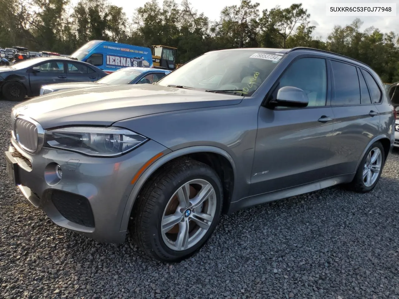 2015 BMW X5 xDrive50I VIN: 5UXKR6C53F0J77948 Lot: 79853734