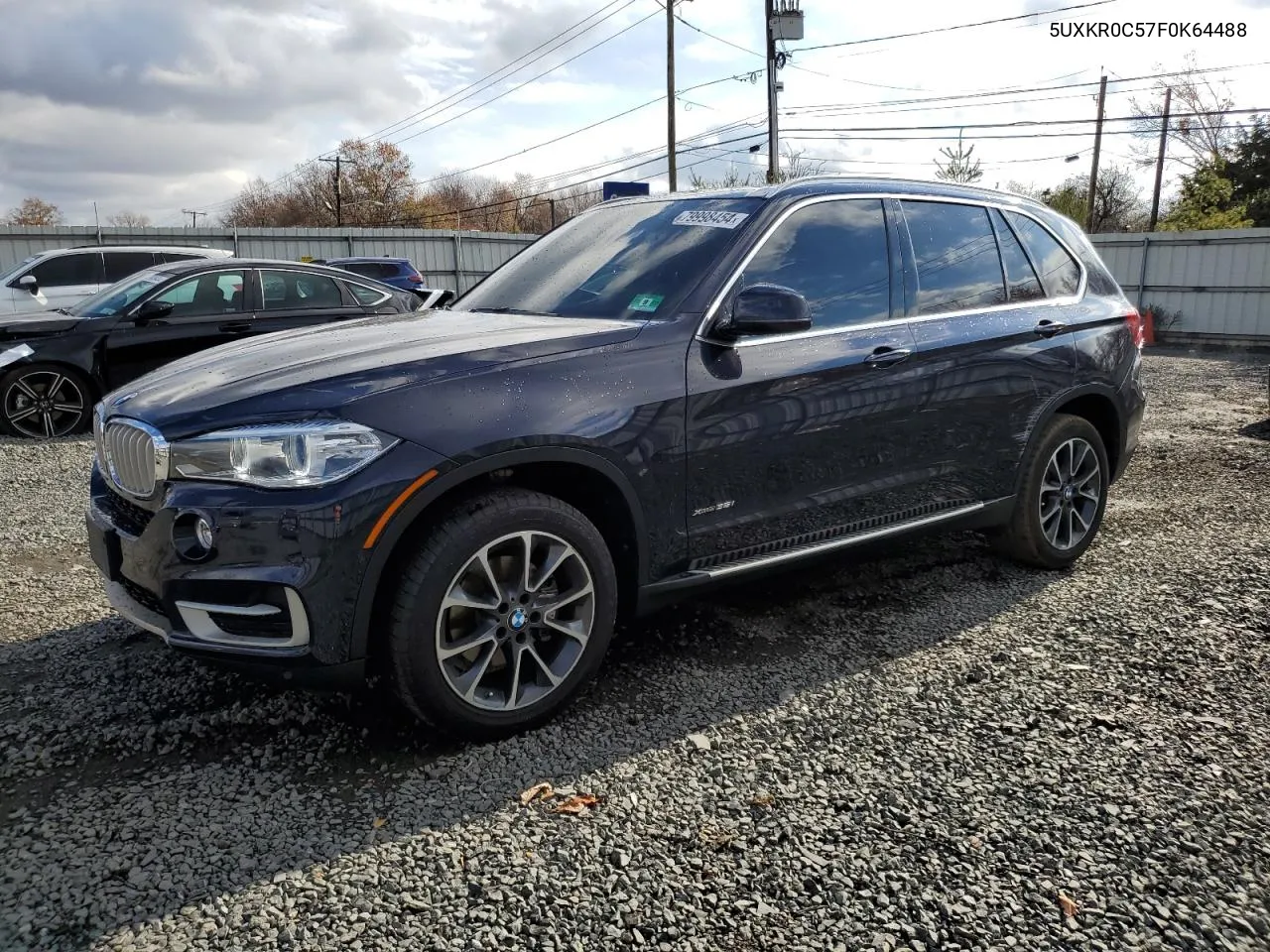 2015 BMW X5 xDrive35I VIN: 5UXKR0C57F0K64488 Lot: 79998454