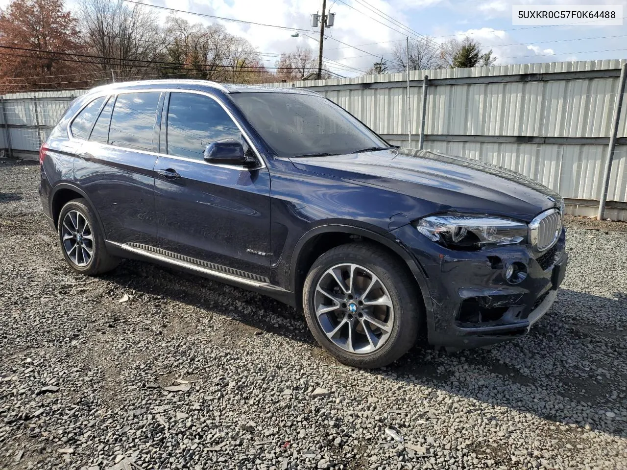 2015 BMW X5 xDrive35I VIN: 5UXKR0C57F0K64488 Lot: 79998454