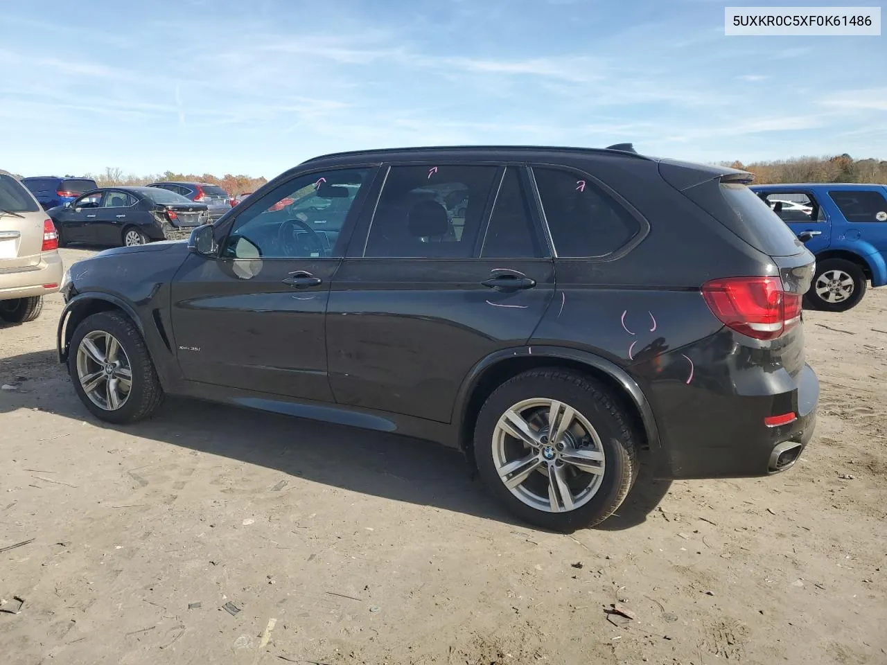 2015 BMW X5 xDrive35I VIN: 5UXKR0C5XF0K61486 Lot: 80148714