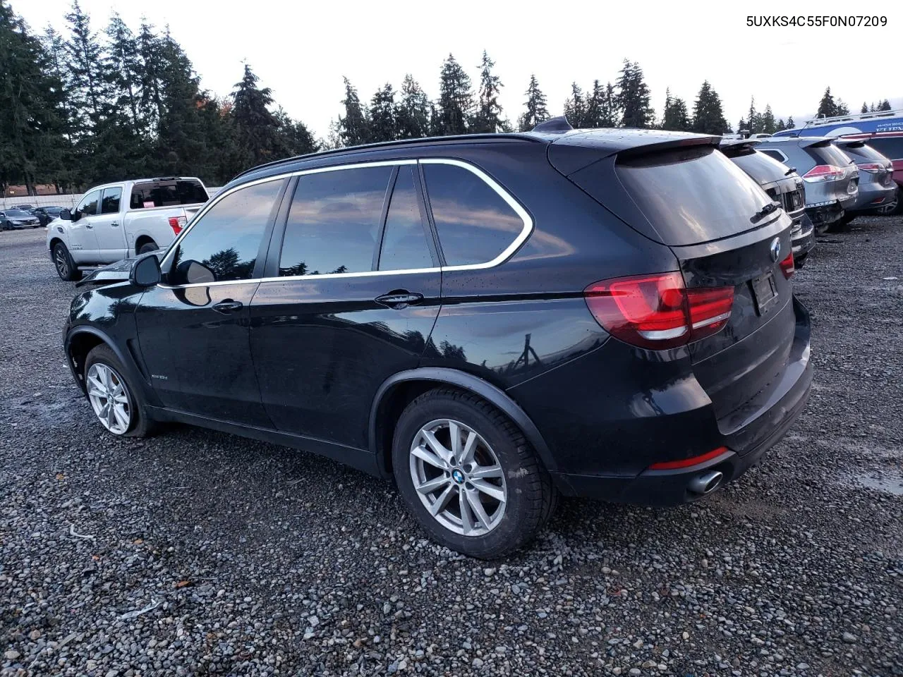 2015 BMW X5 xDrive35D VIN: 5UXKS4C55F0N07209 Lot: 80338714