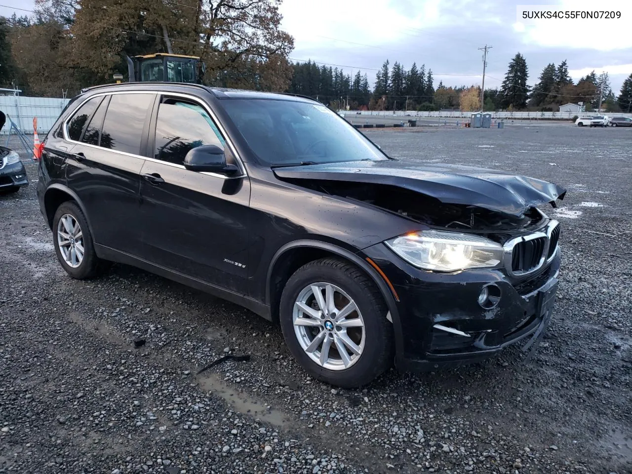 2015 BMW X5 xDrive35D VIN: 5UXKS4C55F0N07209 Lot: 80338714