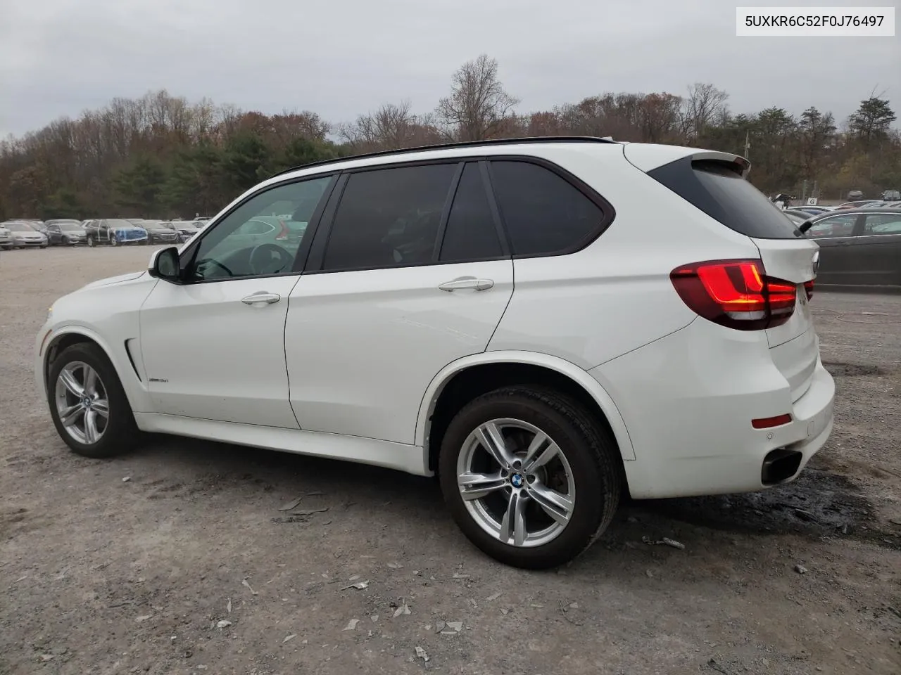 2015 BMW X5 xDrive50I VIN: 5UXKR6C52F0J76497 Lot: 80909154