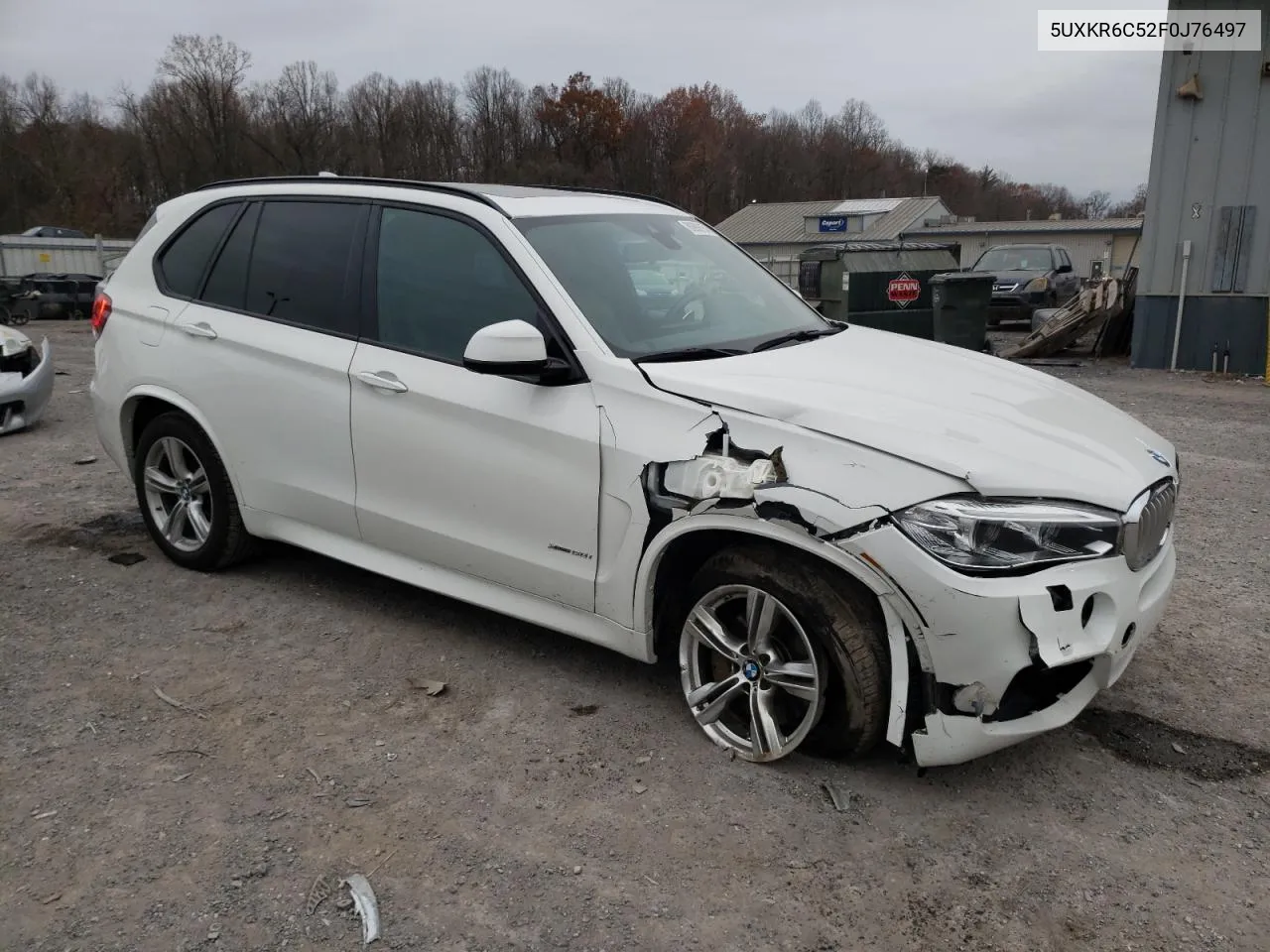 2015 BMW X5 xDrive50I VIN: 5UXKR6C52F0J76497 Lot: 80909154