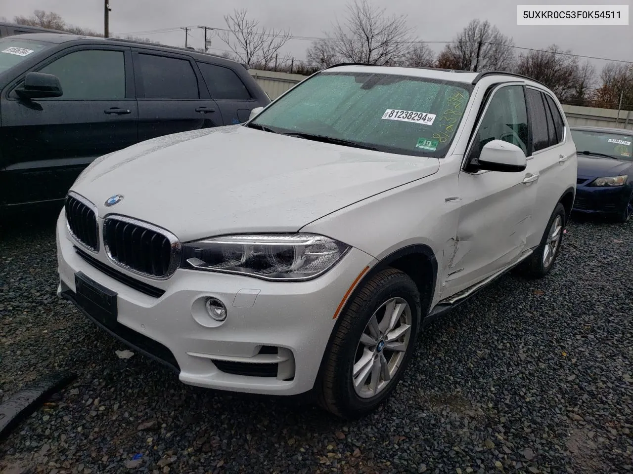 2015 BMW X5 xDrive35I VIN: 5UXKR0C53F0K54511 Lot: 81238294