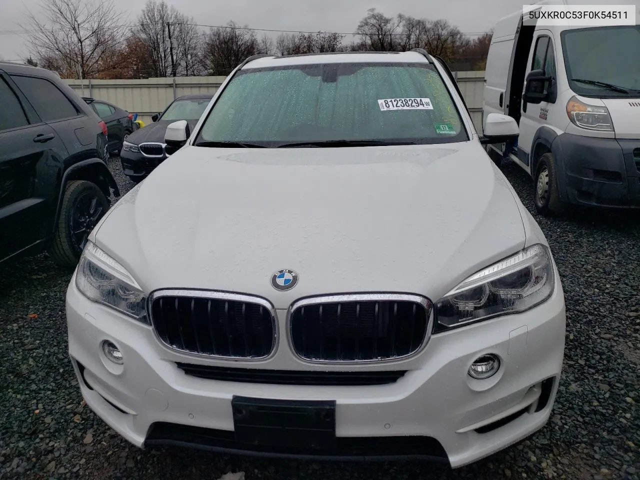 2015 BMW X5 xDrive35I VIN: 5UXKR0C53F0K54511 Lot: 81238294