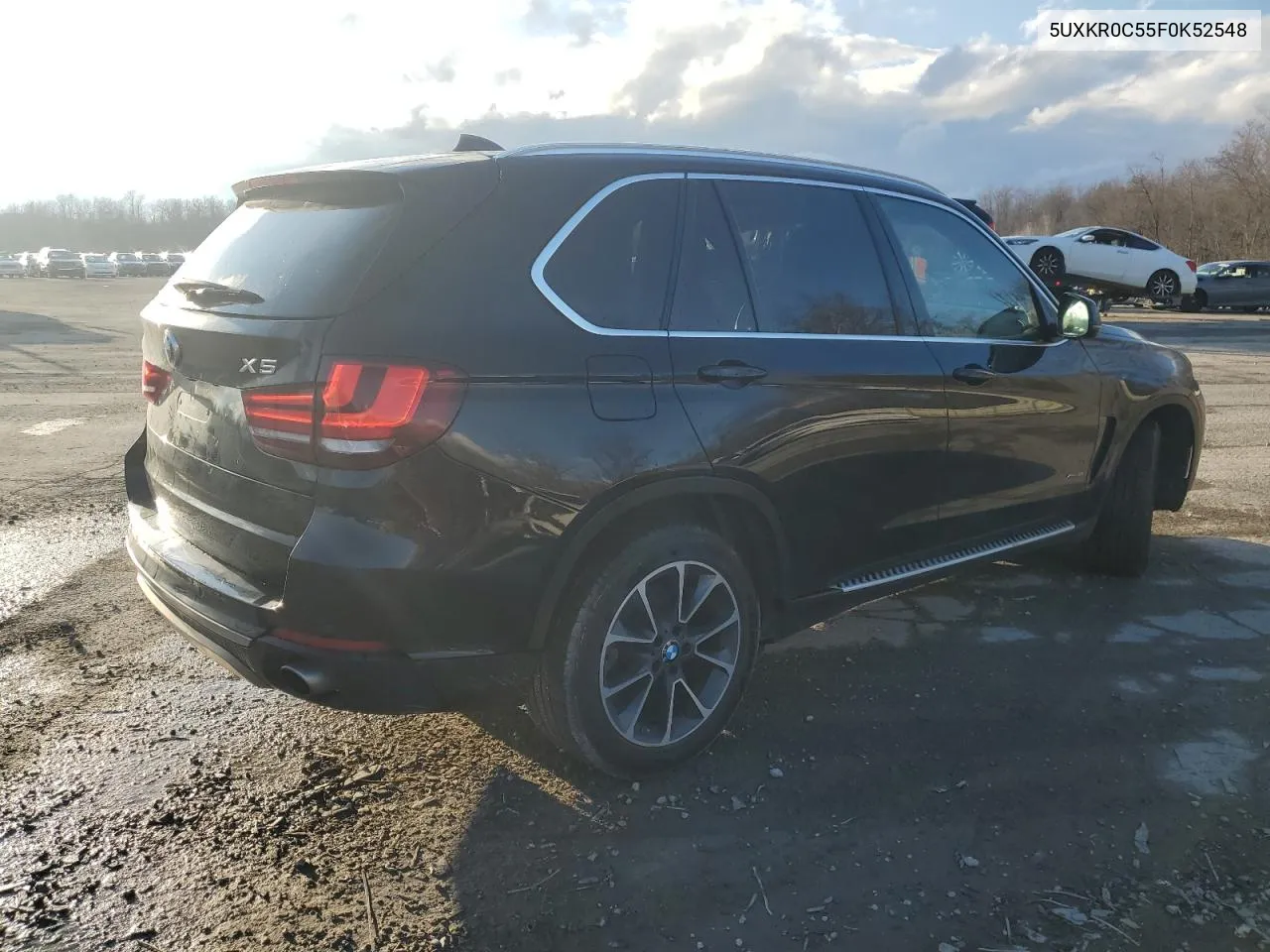 2015 BMW X5 xDrive35I VIN: 5UXKR0C55F0K52548 Lot: 81594064