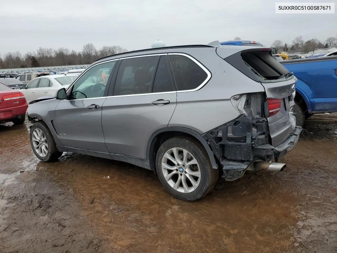 2016 BMW X5 xDrive35I VIN: 5UXKR0C51G0S87671 Lot: 38416774