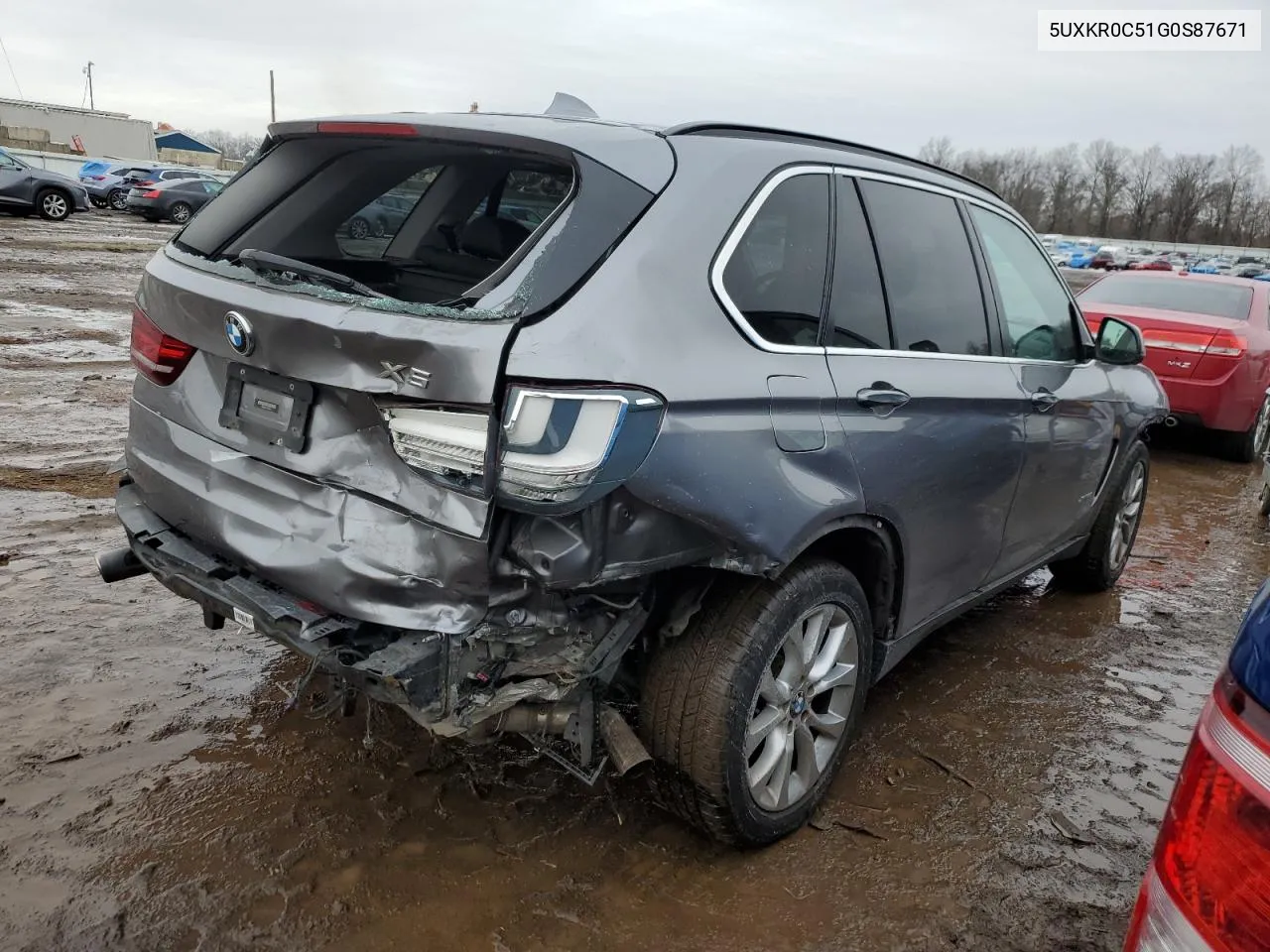 2016 BMW X5 xDrive35I VIN: 5UXKR0C51G0S87671 Lot: 38416774