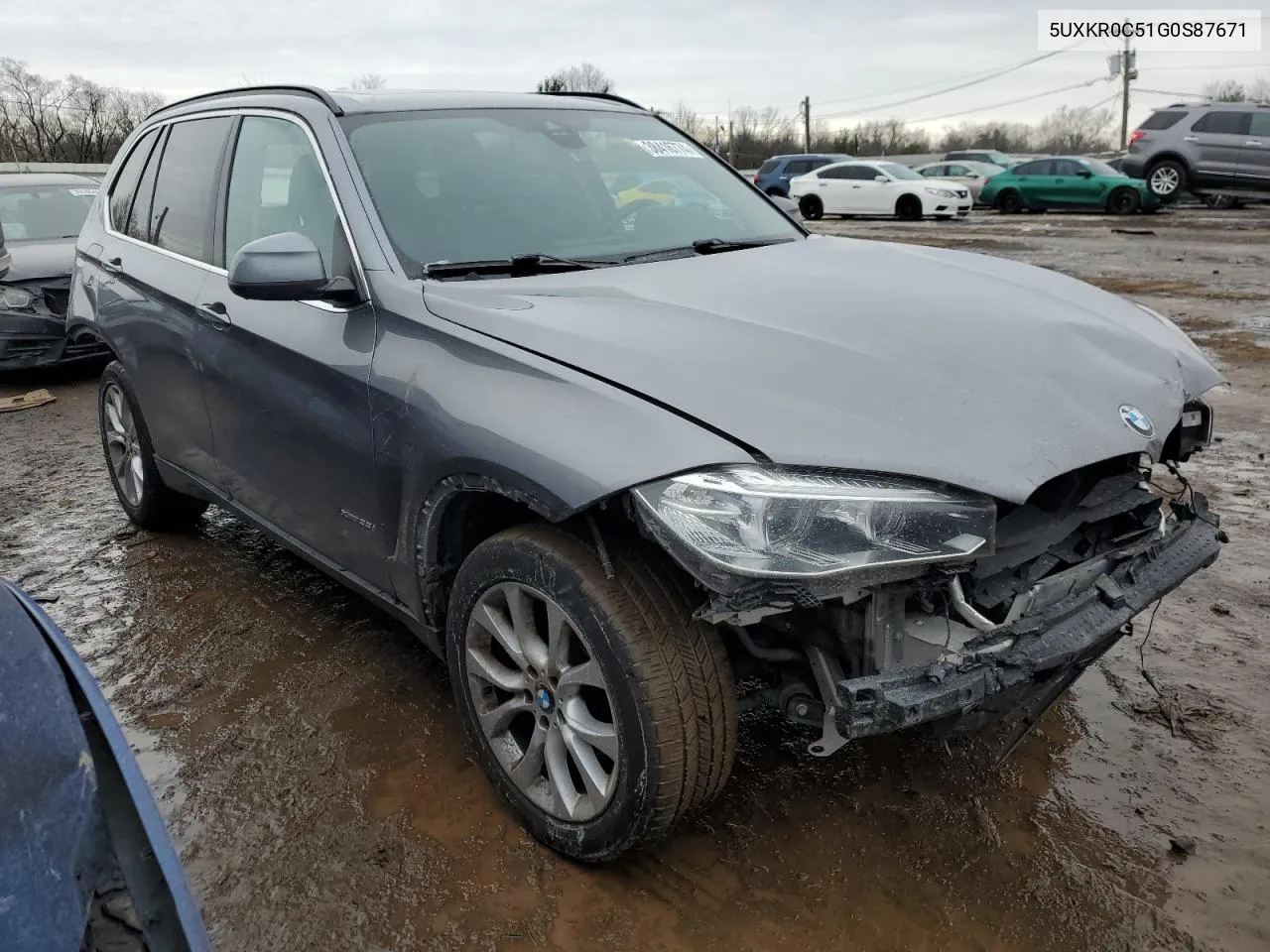 2016 BMW X5 xDrive35I VIN: 5UXKR0C51G0S87671 Lot: 38416774