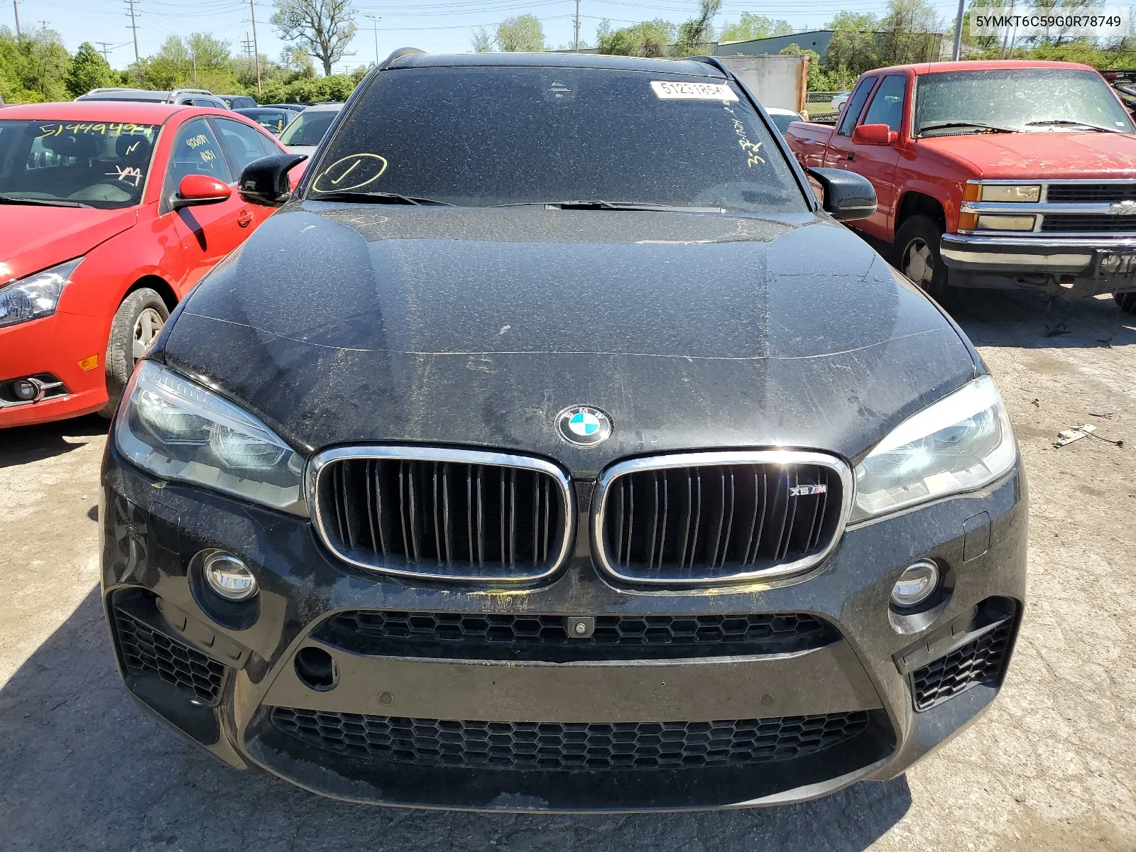 5YMKT6C59G0R78749 2016 BMW X5 M