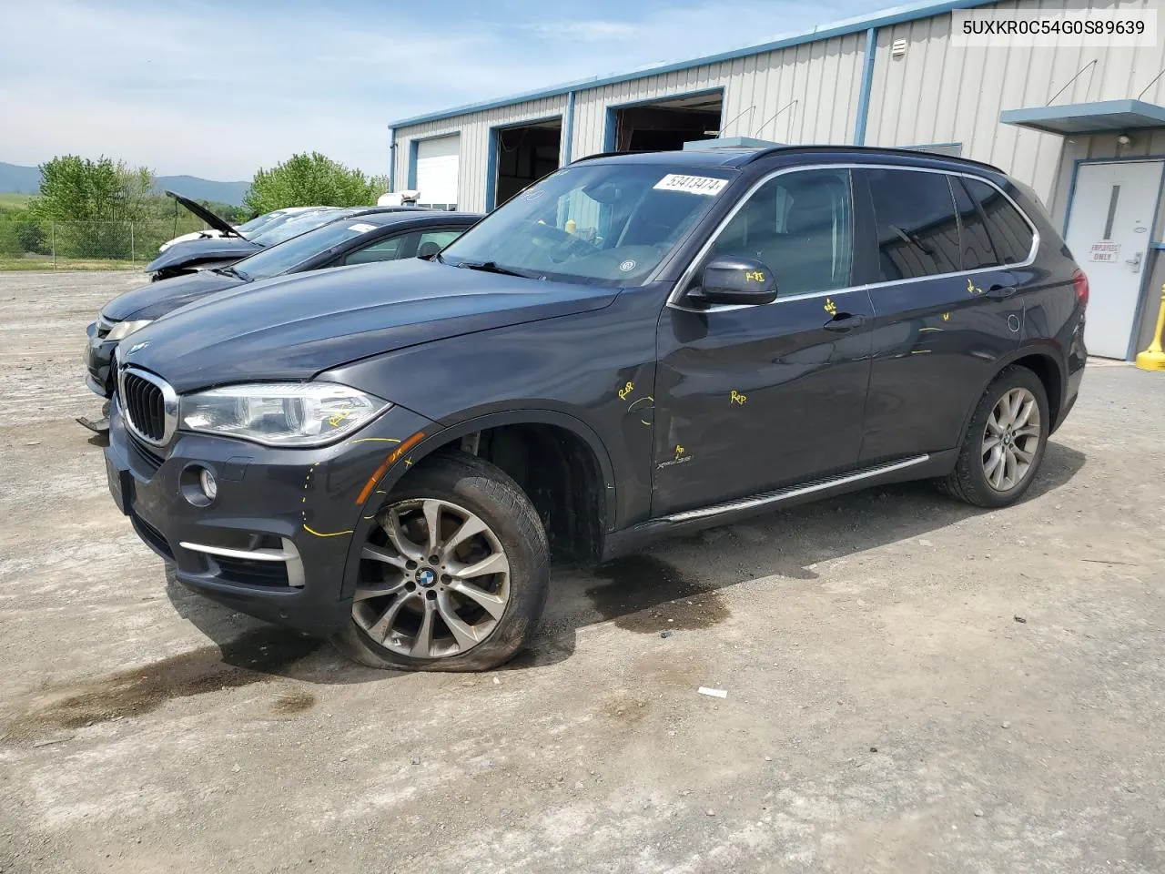 5UXKR0C54G0S89639 2016 BMW X5 xDrive35I