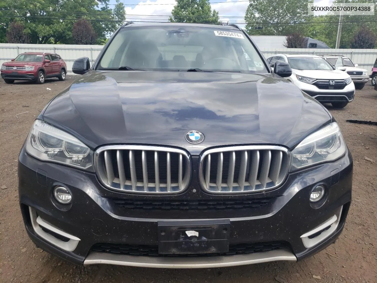 2016 BMW X5 xDrive35I VIN: 5UXKR0C57G0P34388 Lot: 58535474