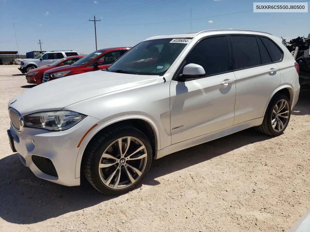 2016 BMW X5 xDrive50I VIN: 5UXKR6C55G0J80500 Lot: 60386854