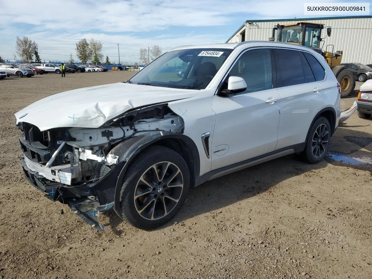 2016 BMW X5 xDrive35I VIN: 5UXKR0C59G0U09841 Lot: 67544934