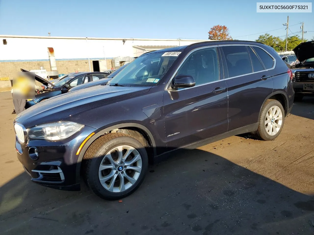 2016 BMW X5 Xdr40E VIN: 5UXKT0C56G0F75321 Lot: 68818974