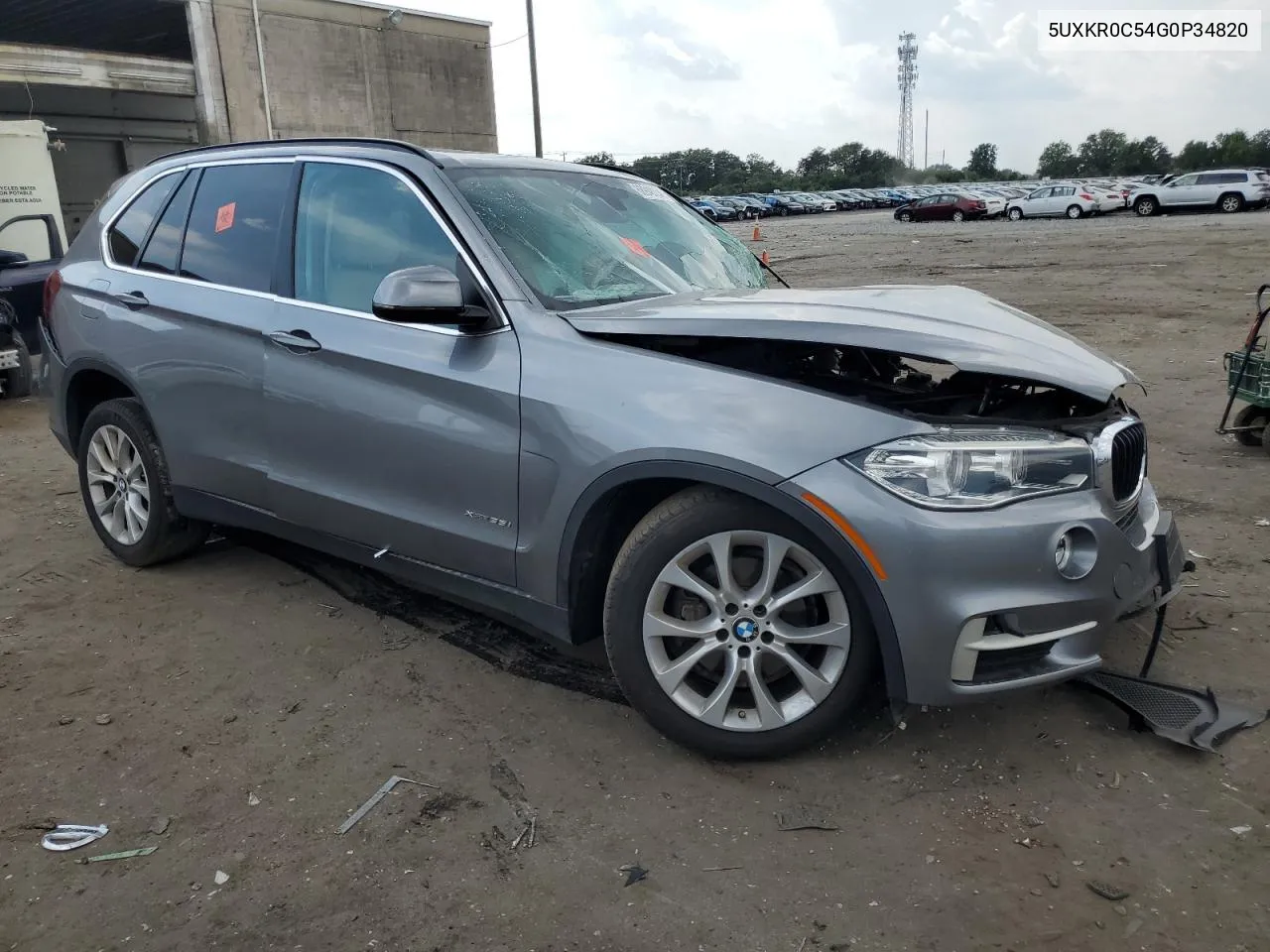 2016 BMW X5 xDrive35I VIN: 5UXKR0C54G0P34820 Lot: 68948054