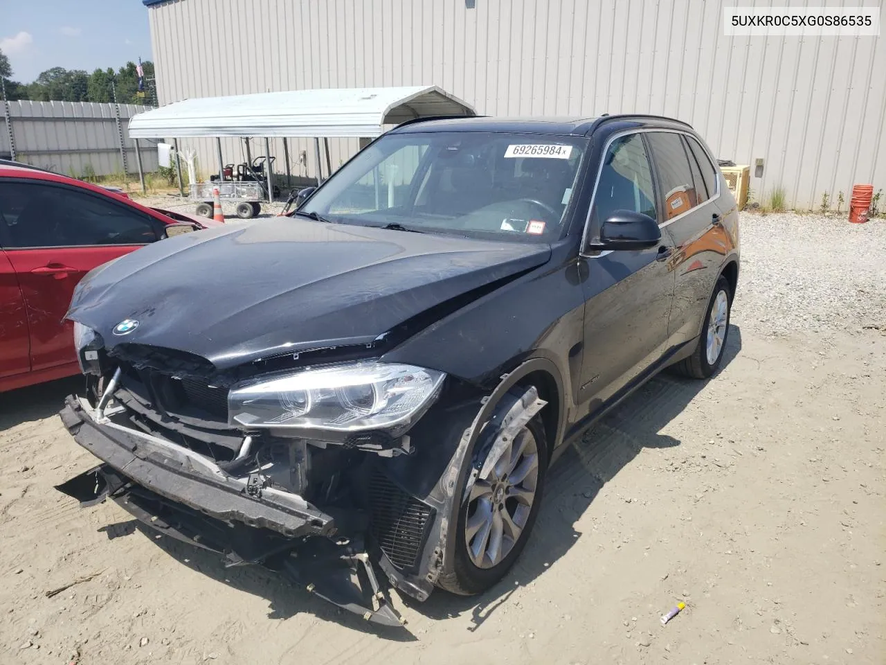 5UXKR0C5XG0S86535 2016 BMW X5 xDrive35I