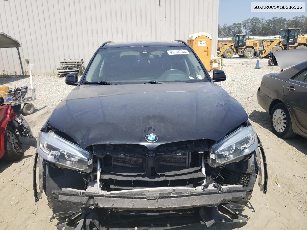 5UXKR0C5XG0S86535 2016 BMW X5 xDrive35I