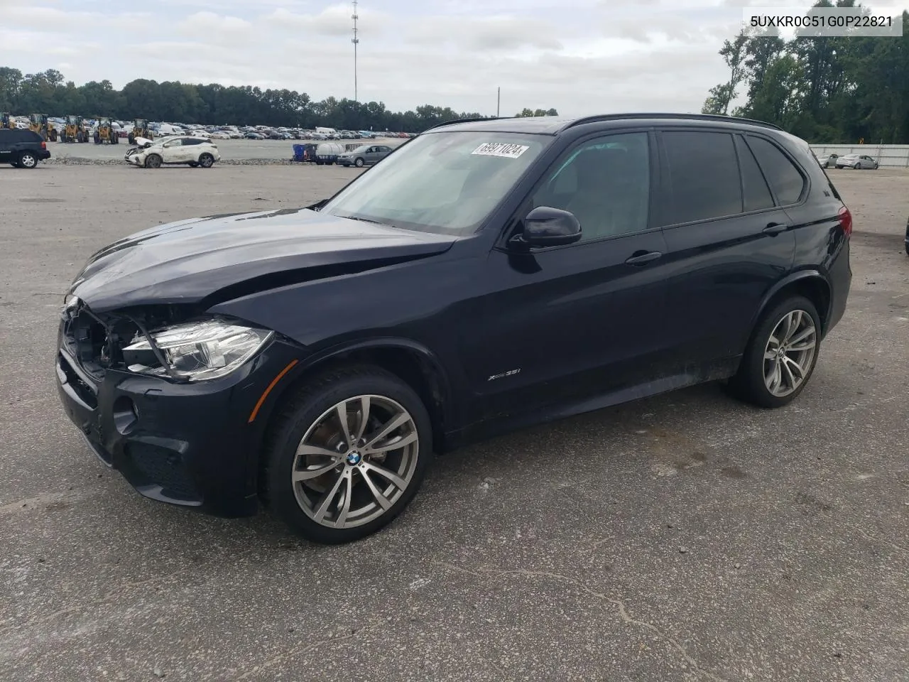 2016 BMW X5 xDrive35I VIN: 5UXKR0C51G0P22821 Lot: 69971024