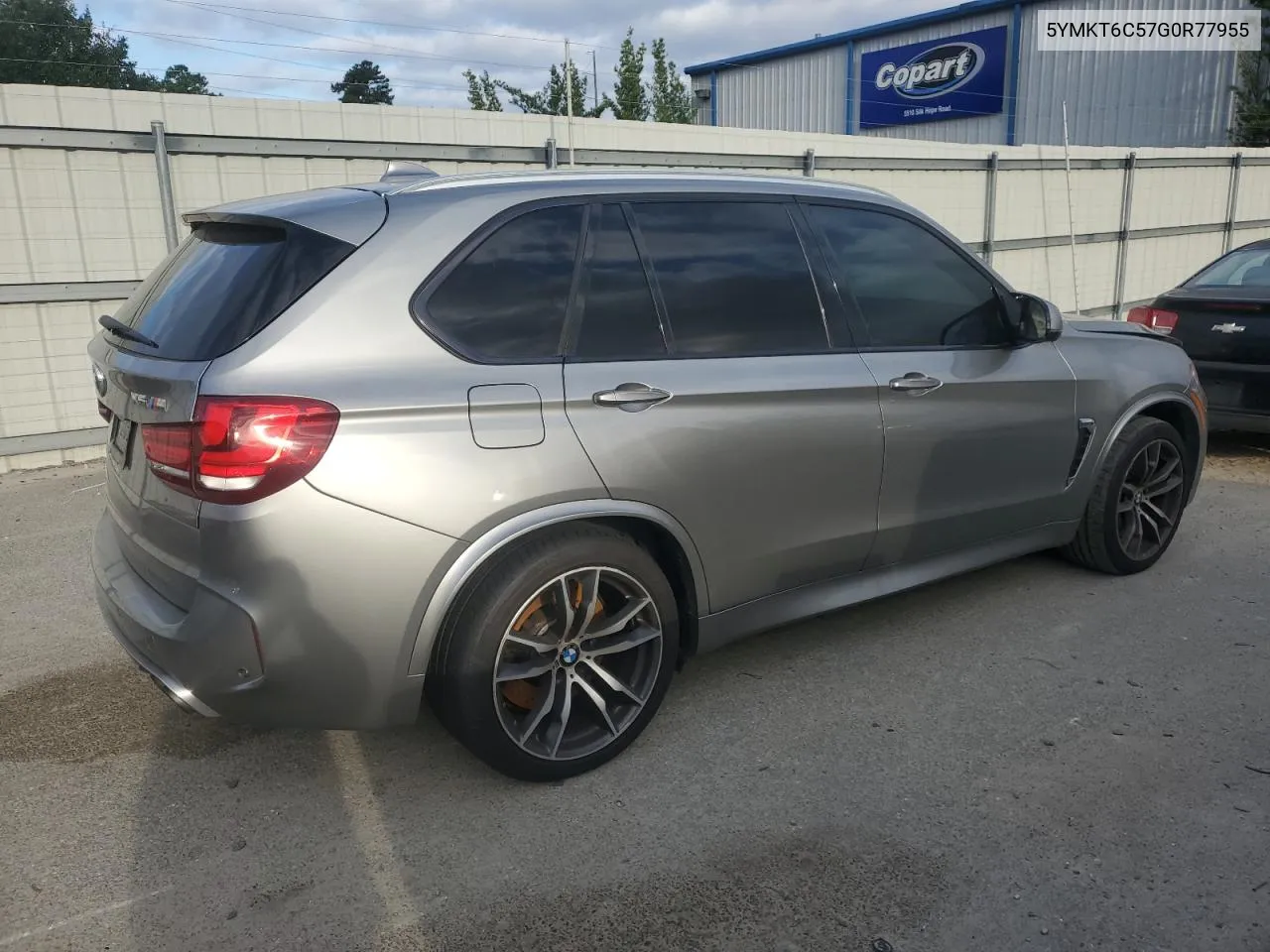 2016 BMW X5 M VIN: 5YMKT6C57G0R77955 Lot: 70029374