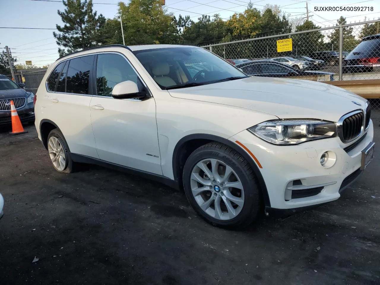 2016 BMW X5 xDrive35I VIN: 5UXKR0C54G0S92718 Lot: 70047654