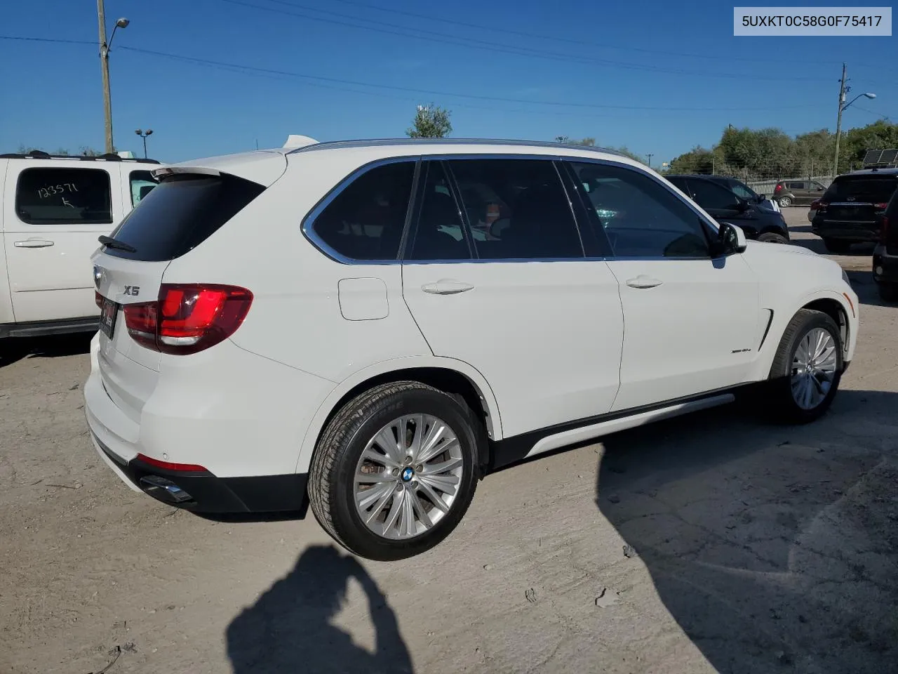 2016 BMW X5 Xdr40E VIN: 5UXKT0C58G0F75417 Lot: 70199434