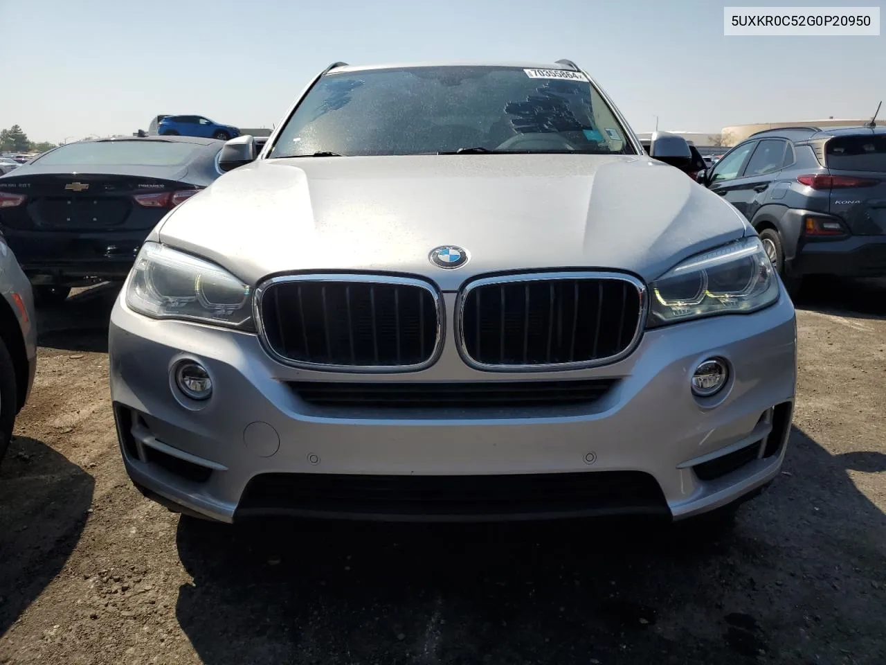 2016 BMW X5 xDrive35I VIN: 5UXKR0C52G0P20950 Lot: 70355864