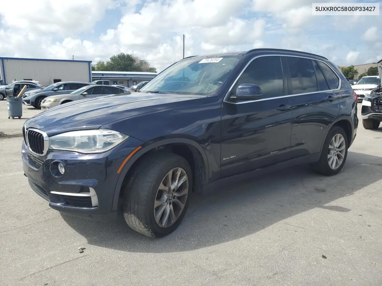 2016 BMW X5 xDrive35I VIN: 5UXKR0C58G0P33427 Lot: 70428204