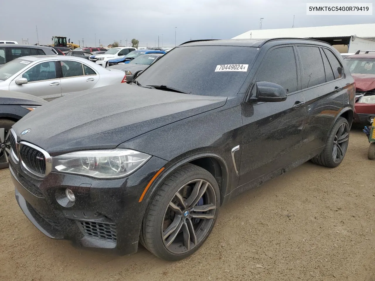 2016 BMW X5 M VIN: 5YMKT6C54G0R79419 Lot: 70449024