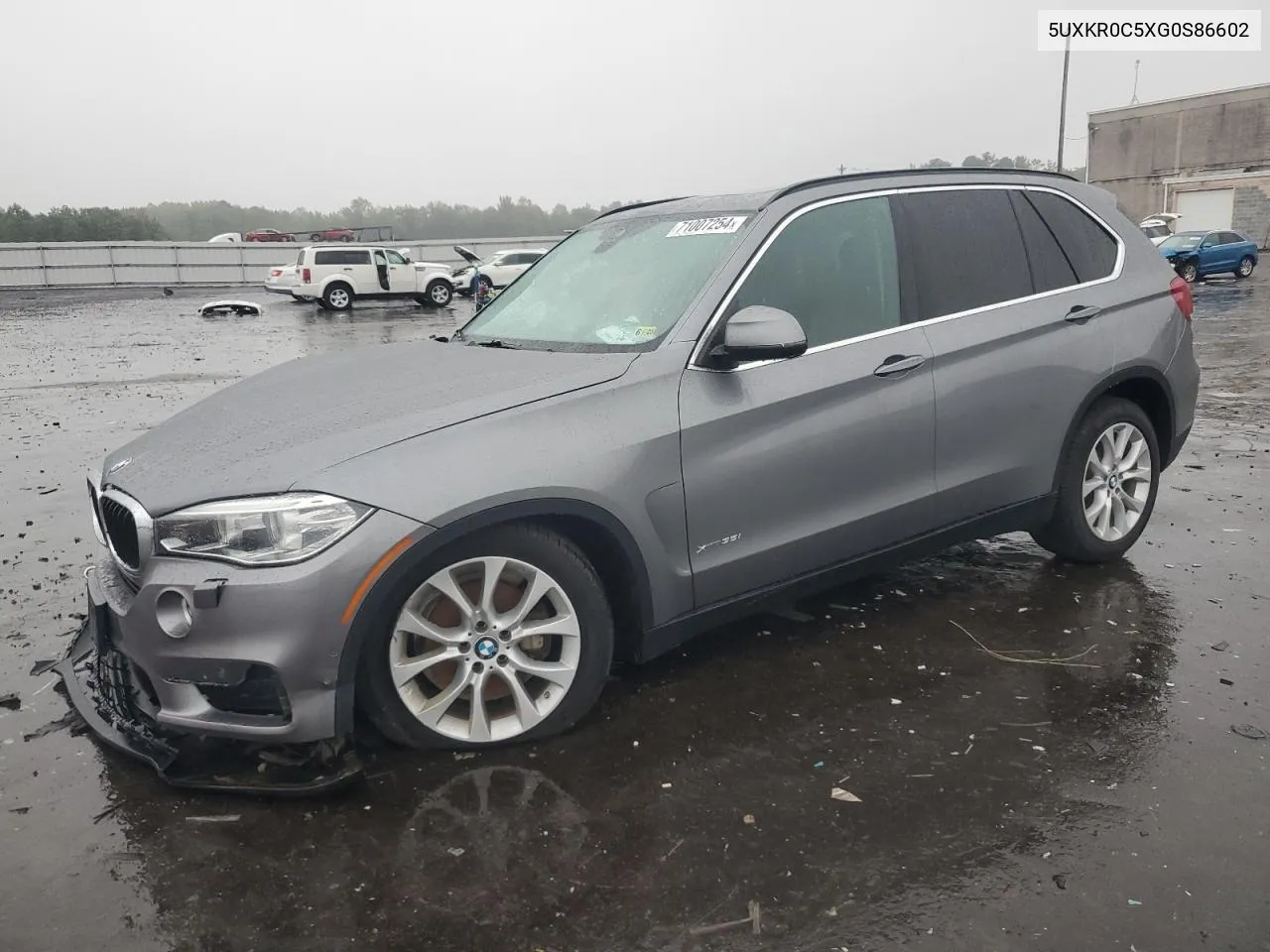 2016 BMW X5 xDrive35I VIN: 5UXKR0C5XG0S86602 Lot: 71007254