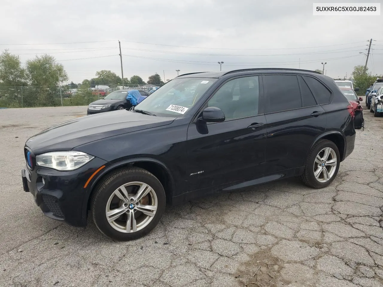 2016 BMW X5 xDrive50I VIN: 5UXKR6C5XG0J82453 Lot: 71208074