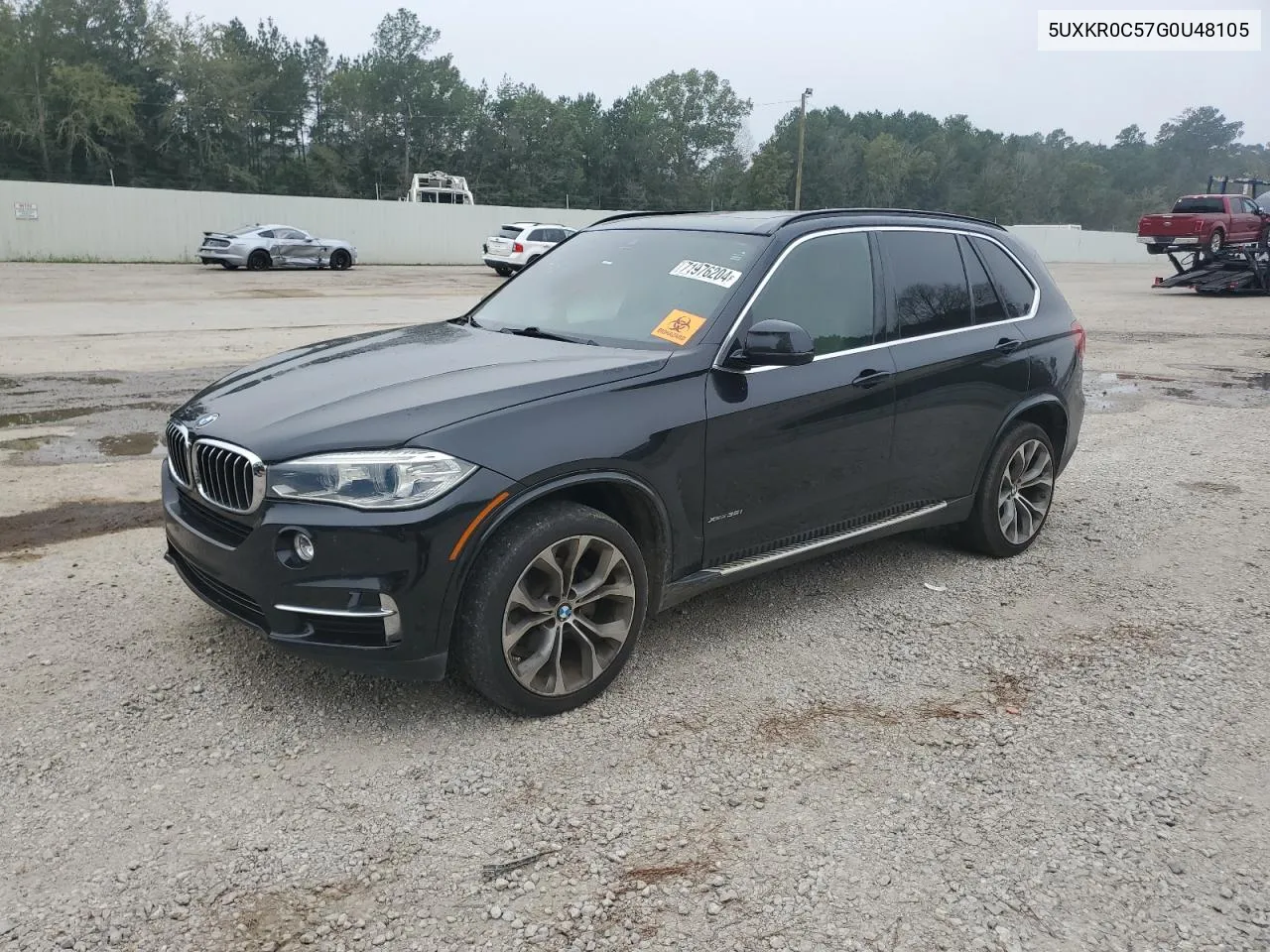 2016 BMW X5 xDrive35I VIN: 5UXKR0C57G0U48105 Lot: 71976204