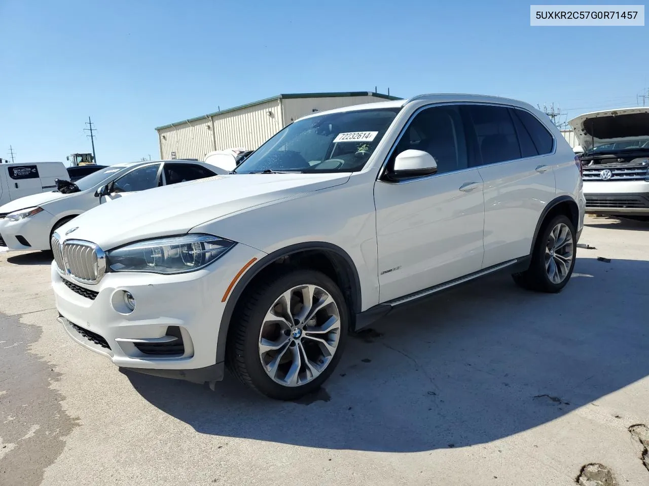 2016 BMW X5 Sdrive35I VIN: 5UXKR2C57G0R71457 Lot: 72232614