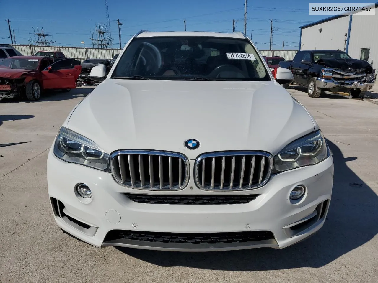 2016 BMW X5 Sdrive35I VIN: 5UXKR2C57G0R71457 Lot: 72232614